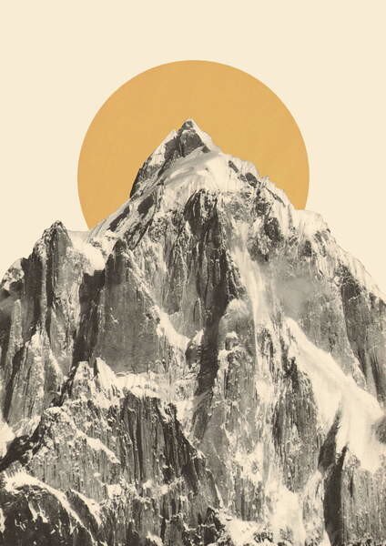 Bodart, Florent - Artă imprimată Mountainscape 5, (30 x 40 cm)