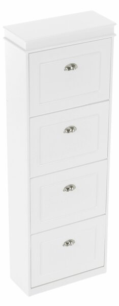 Pantofar 4-rânduri Slebera typ 3 (alb). 1016344
