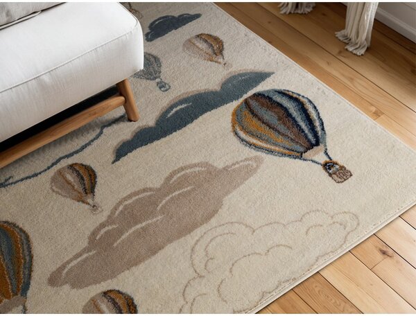 Covor pentru copii crem 120x170 cm Hot Air Balloon – Hanse Home