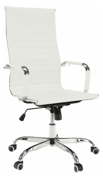 Scaun de birou, alb, AZURE 2 NEW