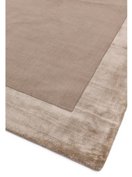 Covor maro deschis handmade din amestesc de lână 160x230 cm Ascot – Asiatic Carpets