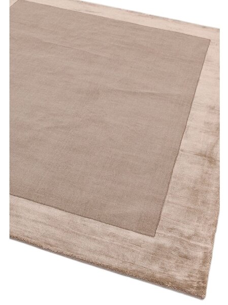 Covor maro deschis handmade din amestesc de lână 160x230 cm Ascot – Asiatic Carpets