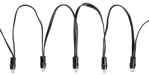 Nedis WIFILP01C48 - LED RGB șir exterior Crăciun 48xLED 13,8m IP65 Wi-Fi Tuya
