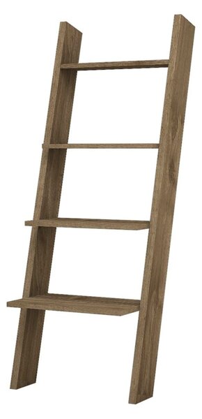 Biblioteca / etajera carti , Solid Homs, nuc, 150 cm x 56 cm x 30 cm, PAL