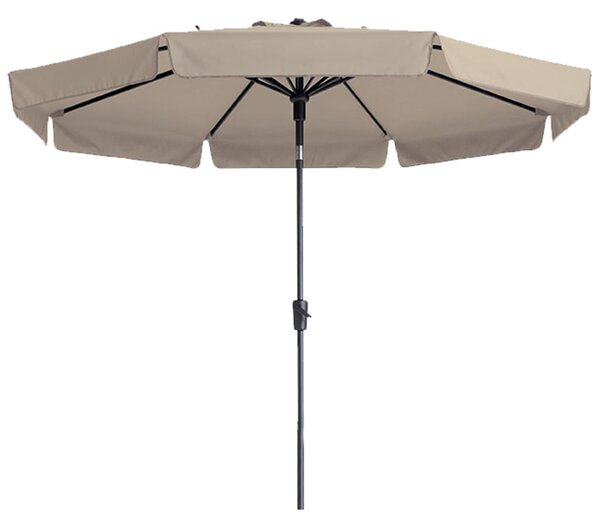 Madison Umbrelă de soare Flores Luxe, 300 cm, ecru, rotundă PAC2P016