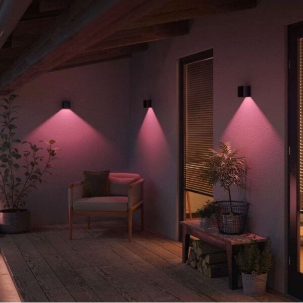 Aplică LED RGBW dimabilă de exterior Hue RESONATE LED/8W/230V IP44 Philips