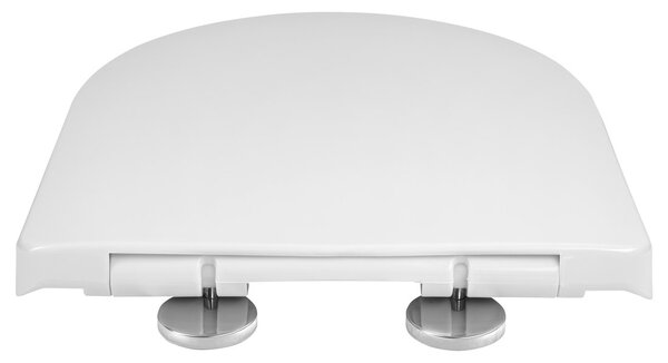 Aqualine Aqualine, Capac WC VITO, Închidere silențioasă, Easy Take, alb, PCS105