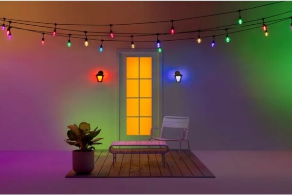Aplică LED RGBW dimabilă de exterior WiZ LED/9,5W/230V IP44 Wi-Fi