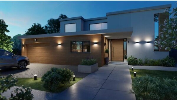 Aplică LED RGBW dimabilă de exterior Philips Hue DYMERA 2xLED/10,2W/230V IP44