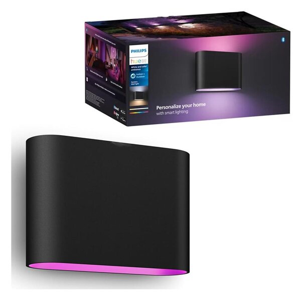 Aplică LED RGBW dimabilă de exterior Philips Hue DYMERA 2xLED/10,2W/230V IP44