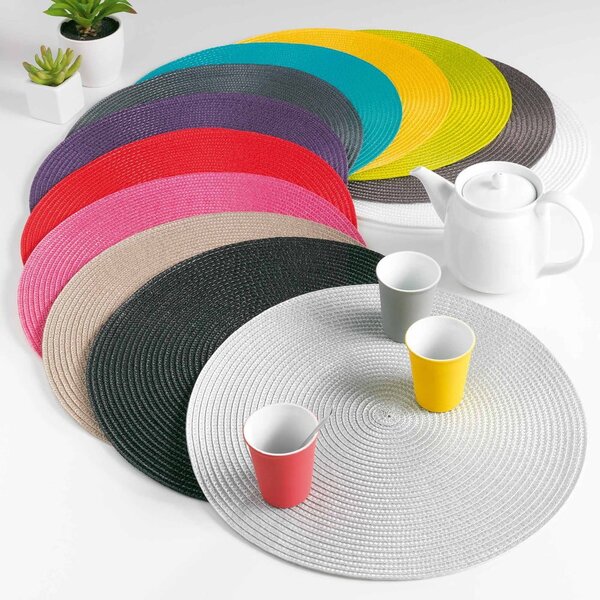 Suport pentru farfurii din plastic ø 35 cm Zebulon – douceur d'intérieur
