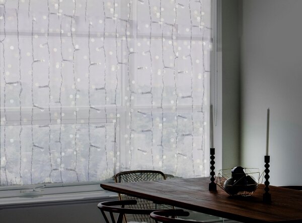 Perdea LED pentru exterior CURTAIN 480xLED/8,4W/230V 3x3 m IP44 alb rece