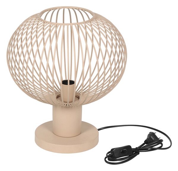 Lampă de masă modernă bej din sârmă 33cm - Gila
