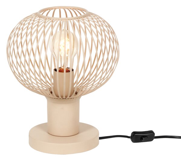Lampă de masă modernă bej din sârmă 23 cm - Gila