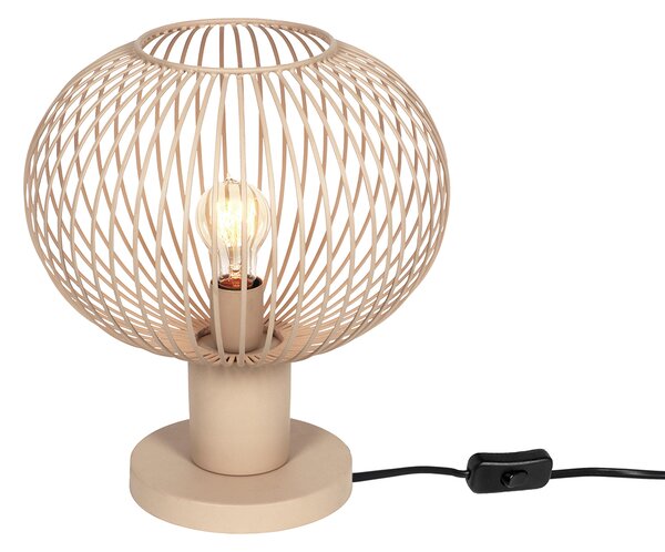 Lampă de masă modernă bej din sârmă 33cm - Gila