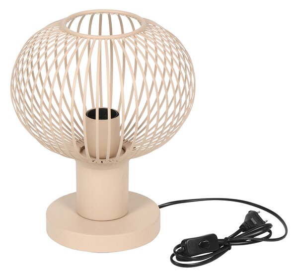 Lampă de masă modernă bej din sârmă 23 cm - Gila