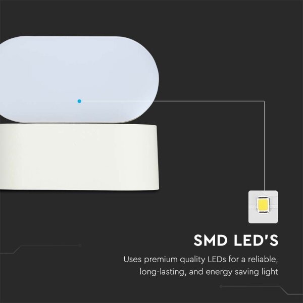 Aplică LED flexibilă de exterior LED/5W/230V 3000K IP65 alb