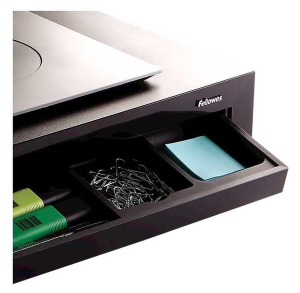 Suport pentru monitor Fellowes Designer Suites, negru