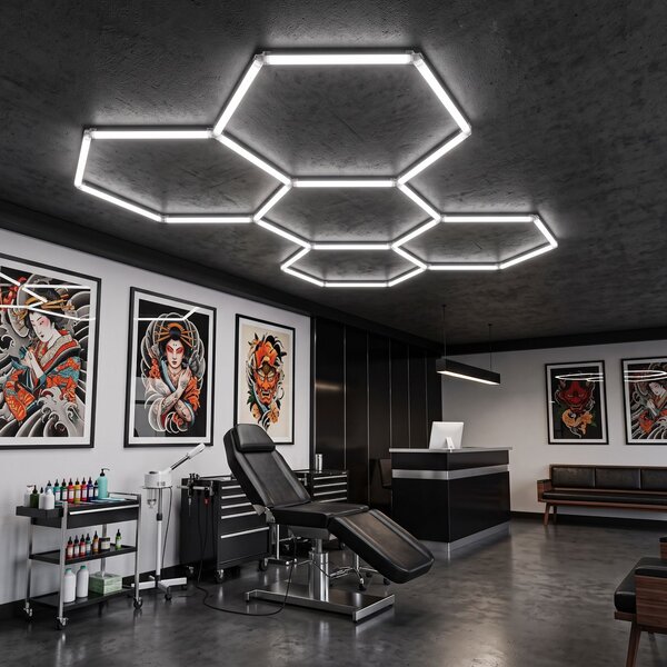 Lampă LED HEXAGON JNH051-H White