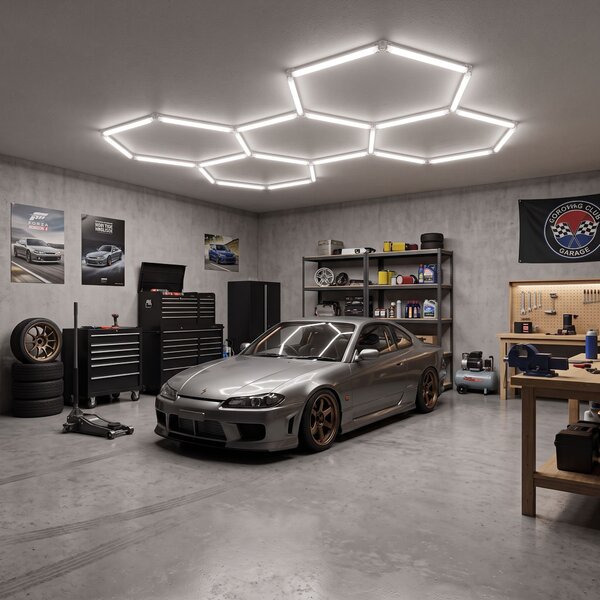 Lampă LED HEXAGON JNH051-H White