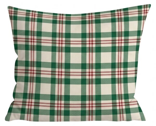Husa din bumbac pentru perna WINTER PLAID 45x45 cm, colorat