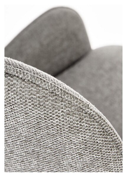 Scaun K481, gri/negru, stofa clasica/metal, 54x60x83 cm