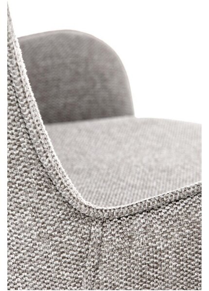 Scaun K481, gri/negru, stofa clasica/metal, 54x60x83 cm