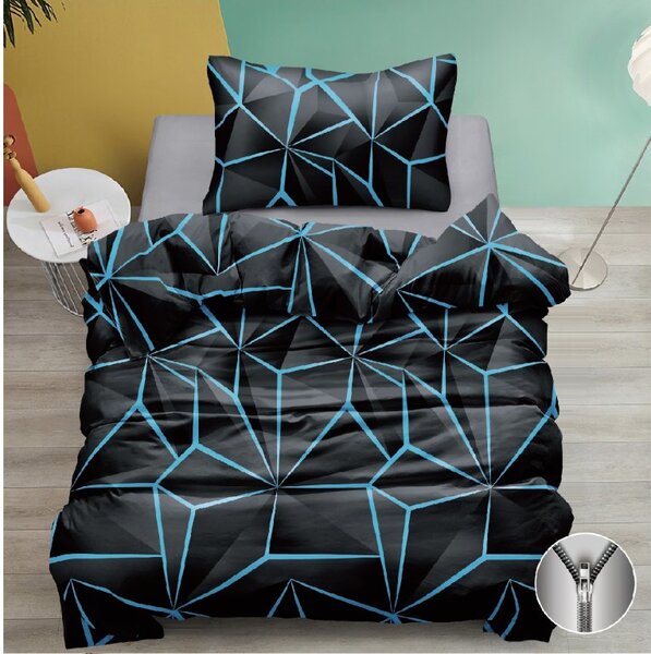 Lenjerie de pat din bumbac PENELOPE TYRKYS negru Dimensiune lenjerie de pat: 70 x 90 cm | 140 x 200 cm