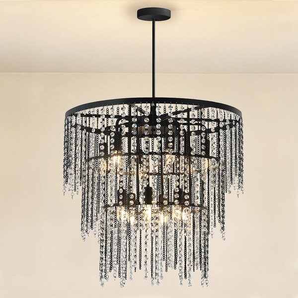 Lampa Cristal APP1314-CP Black