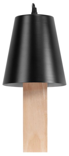 Toolight Instrument, lampă de perete 1xE27 APP1279-1W, negru-maro, OSW-07989