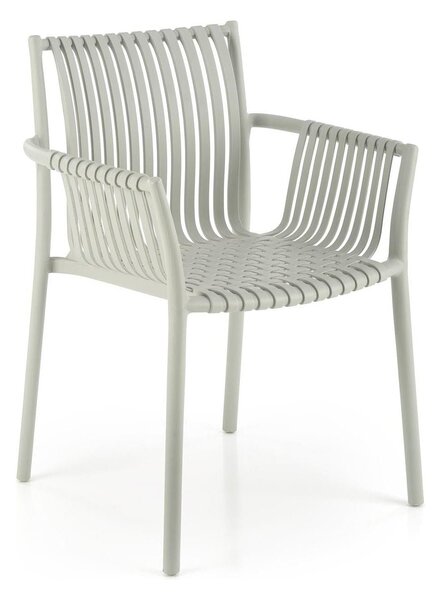 Scaun K492, gri, polipropilen, 60X66X84 cm