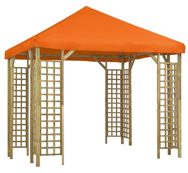 Pavilion, portocaliu, 3 x 3 m (310032+47708)