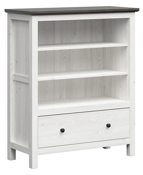 Comoda HESEN, zada sibiu dechis/pin larico, PAL, 101x44x121 cm