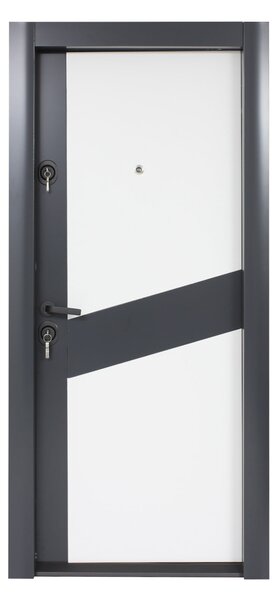 Ușă Alcobond S 702 Negru Dreapta