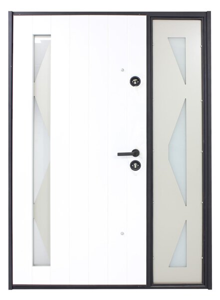 Ușă Alcobond S 711 D 140 Saten Stânga