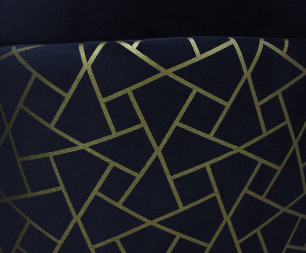 Scaun Alexa Negru Gold