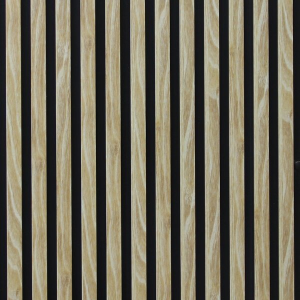Riflaj Decorativ Tip Panou Acustic 20 cm Stejar