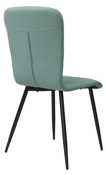 Set masă extensibilă Viena Stejar cu 6 Scaune Piele Luca Fistic