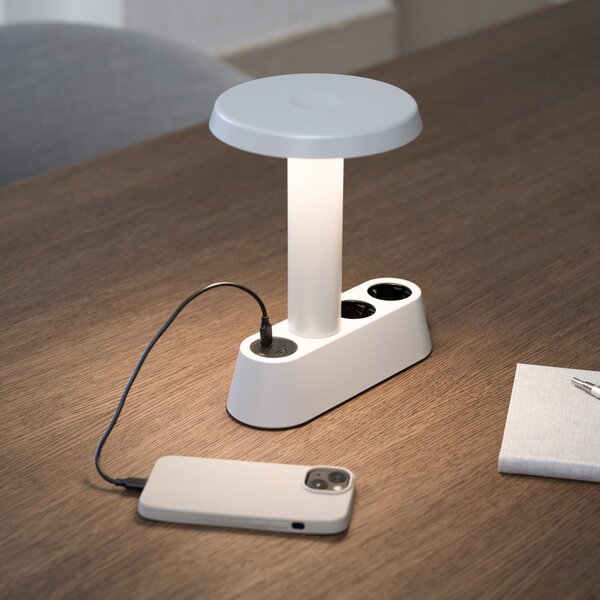 Lampă de masă NOMAD COLLECTION, NOMAD LAMP 01, reglabil, Metalic, Camera de zi, Aluminiu, Design