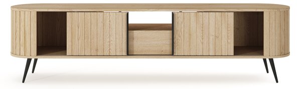 Comodă TV Luvio 196 cm cu sertar - stejar cremona