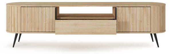 Comodă TV Luvio 196 cm cu sertar - stejar cremona