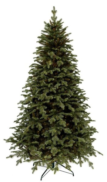 Brad de Crăciun artificial 3D Verde Smarald 180cm