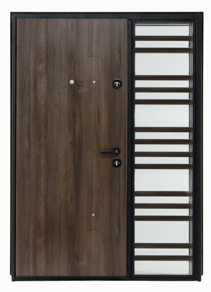 Ușă Metalică cu MDF Arhitect 486D 1G 120 Wenghe PVC Stânga