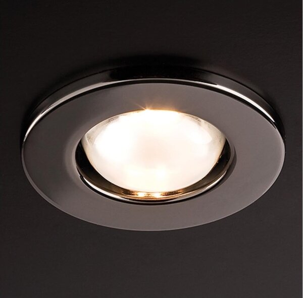 Redo 70217 - Corp de iluminat încastrat FR 1xE14/30W/230V crom negru