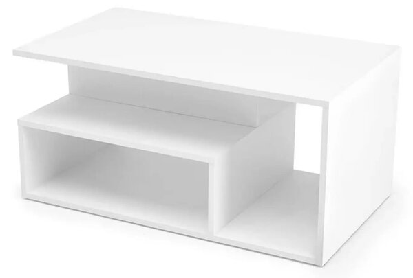 Masuta cafea IVA, alb, PAL laminat, 90x51x43 cm