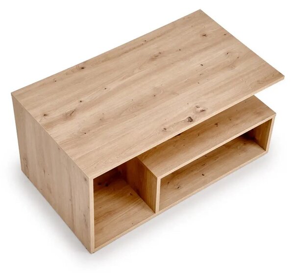 Masuta cafea IVA, stejar artisan, PAL laminat, 90x51x43 cm