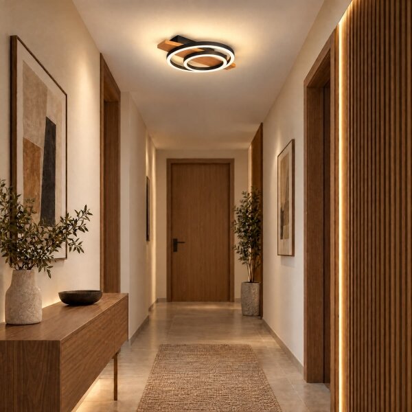 BRILAGI - Plafonieră LED PLANK 28W/230V 4000K 30x40 cm lemn