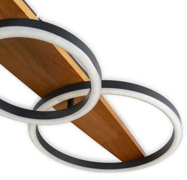 BRILAGI - Plafonieră LED PLANK LED/35W/230V 4000K 30x100 cm lemn