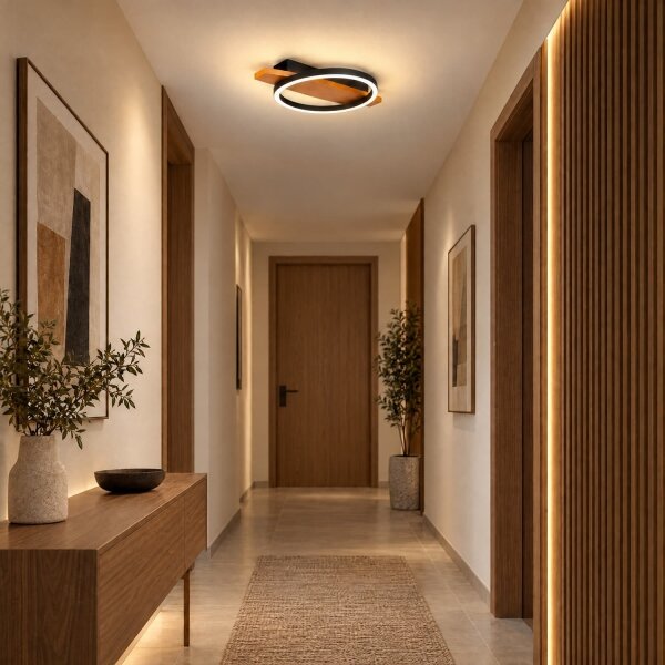 BRILAGI - Plafonieră LED PLANK LED/16W/230V 4000K 30x40 cm lemn