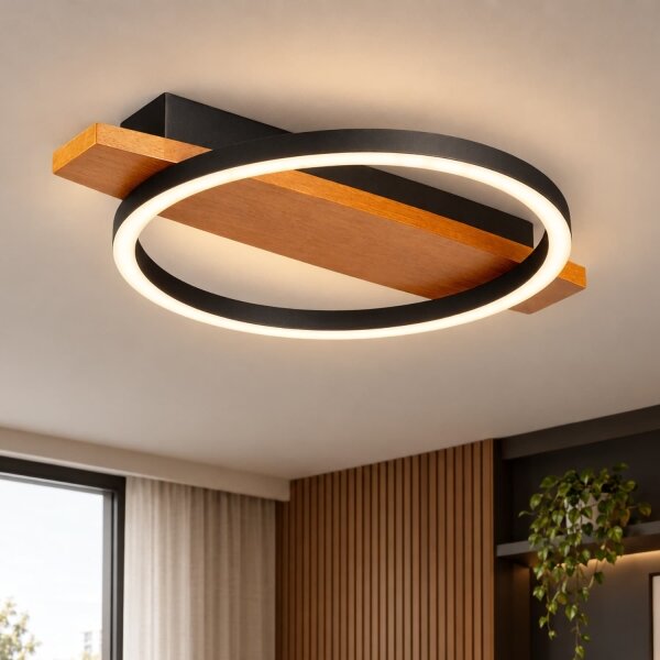 BRILAGI - Plafonieră LED PLANK LED/16W/230V 4000K 30x40 cm lemn